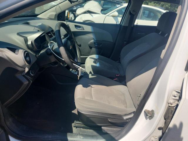 1G1JA6SH2E4133438 - 2014 CHEV SONIC LS WHITE photo 7