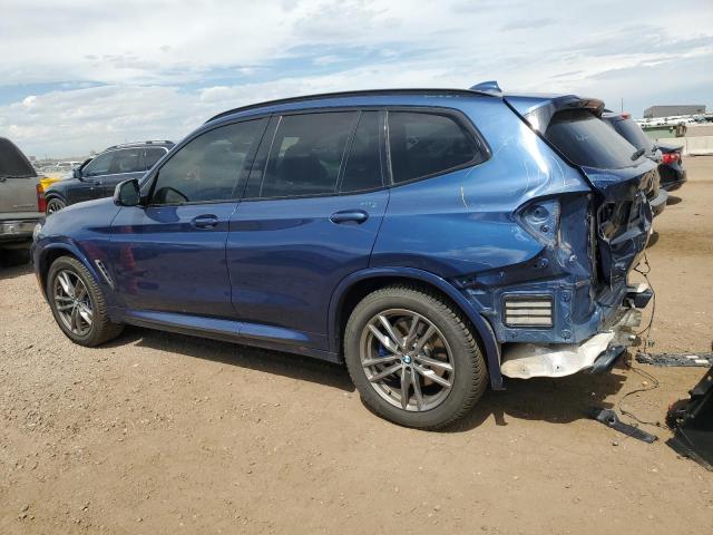 5UXTS3C58KLR72686 - 2019 BMW X3 XDRIVEM40I ლურჯი ფოტო 2