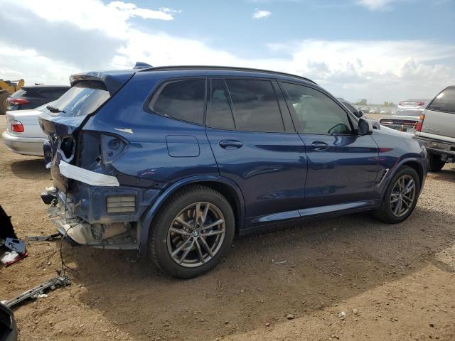 5UXTS3C58KLR72686 - 2019 BMW X3 XDRIVEM40I ლურჯი ფოტო 3