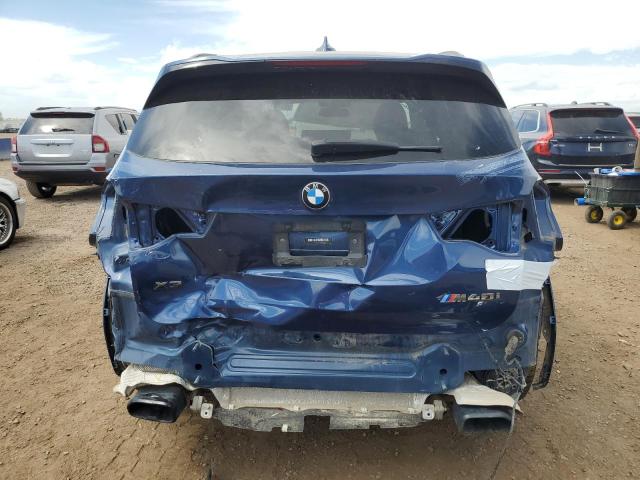 5UXTS3C58KLR72686 - 2019 BMW X3 XDRIVEM40I ლურჯი ფოტო 6