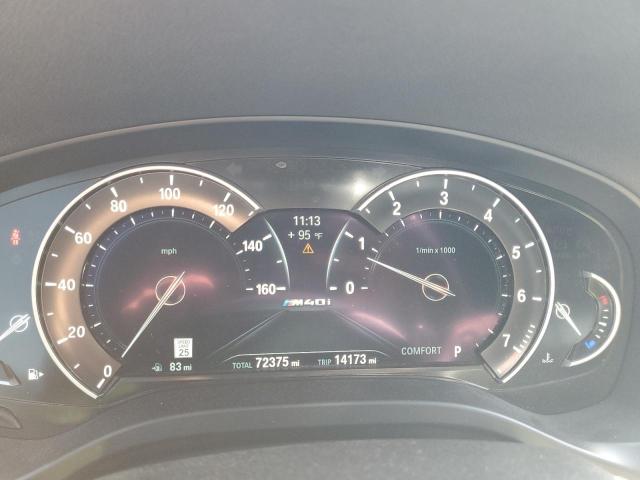 5UXTS3C58KLR72686 - 2019 BMW X3 XDRIVEM40I ლურჯი ფოტო 9