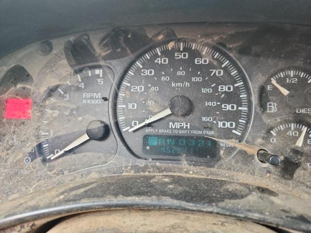 1GCJK33131F199953 - 2001 CHEVROLET SILVERADO K3500 Ақ фото 9