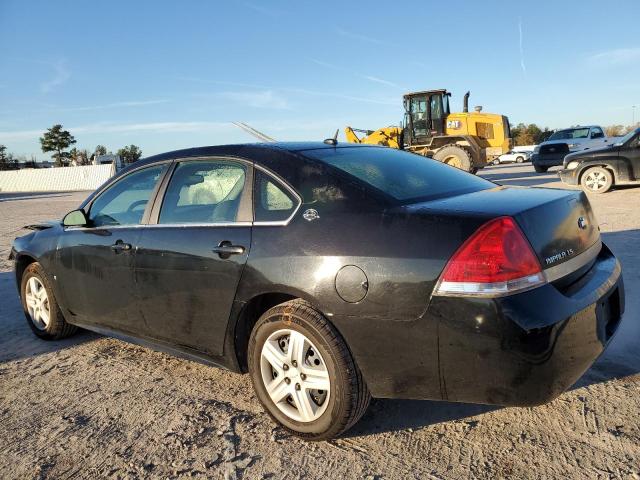 2G1WB57K091147227 - 2009 CHEVROLET IMPALA LS BLACK photo 2