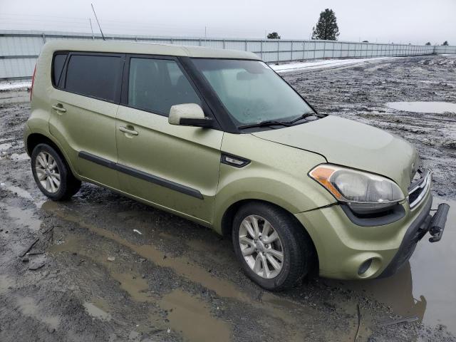 KNDJT2A5XD7611846 - 2013 KIA SOUL GREEN photo 4