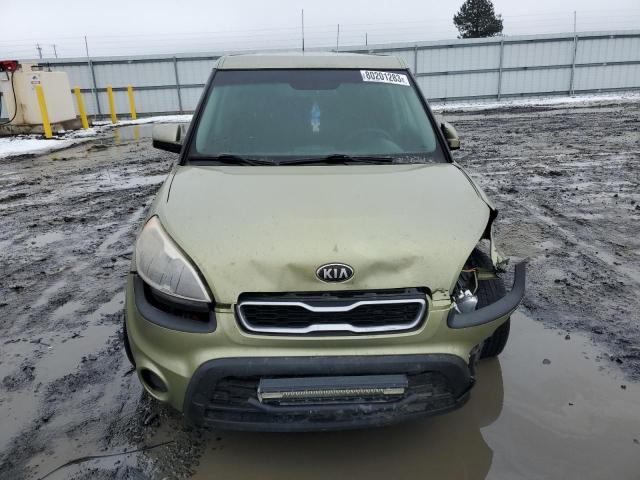 KNDJT2A5XD7611846 - 2013 KIA SOUL GREEN photo 5