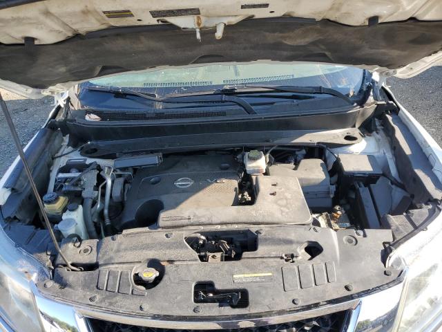 5N1AR2MMXEC633917 - 2014 NISSAN PATHFINDER S WHITE photo 12