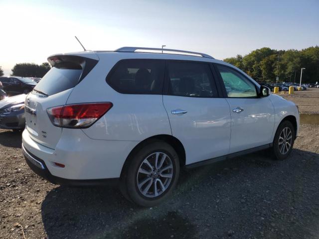 5N1AR2MMXEC633917 - 2014 NISSAN PATHFINDER S WHITE photo 3