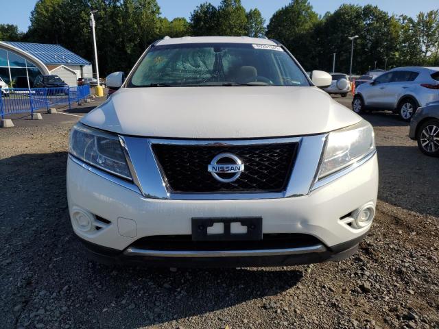 5N1AR2MMXEC633917 - 2014 NISSAN PATHFINDER S WHITE photo 5