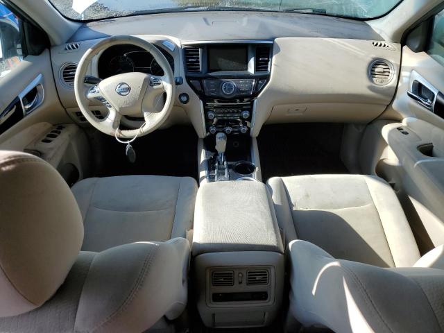 5N1AR2MMXEC633917 - 2014 NISSAN PATHFINDER S WHITE photo 8
