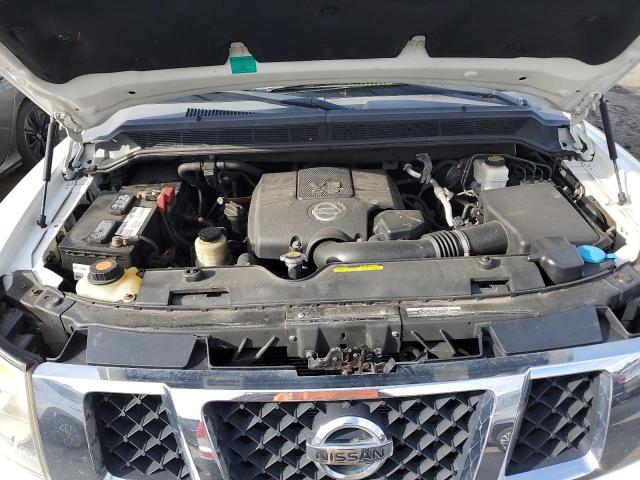 5N1AA0NE9AN610615 - 2010 NISSAN ARMADA PLATINUM WHITE photo 12