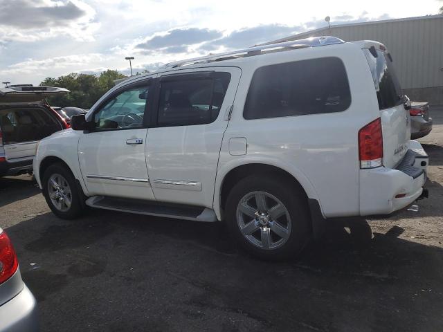 5N1AA0NE9AN610615 - 2010 NISSAN ARMADA PLATINUM WHITE photo 2