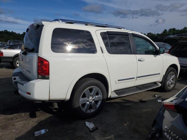 5N1AA0NE9AN610615 - 2010 NISSAN ARMADA PLATINUM WHITE photo 3