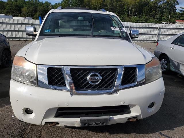 5N1AA0NE9AN610615 - 2010 NISSAN ARMADA PLATINUM WHITE photo 5