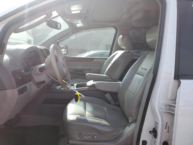 5N1AA0NE9AN610615 - 2010 NISSAN ARMADA PLATINUM WHITE photo 7