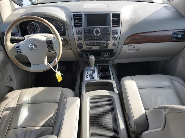 5N1AA0NE9AN610615 - 2010 NISSAN ARMADA PLATINUM WHITE photo 8