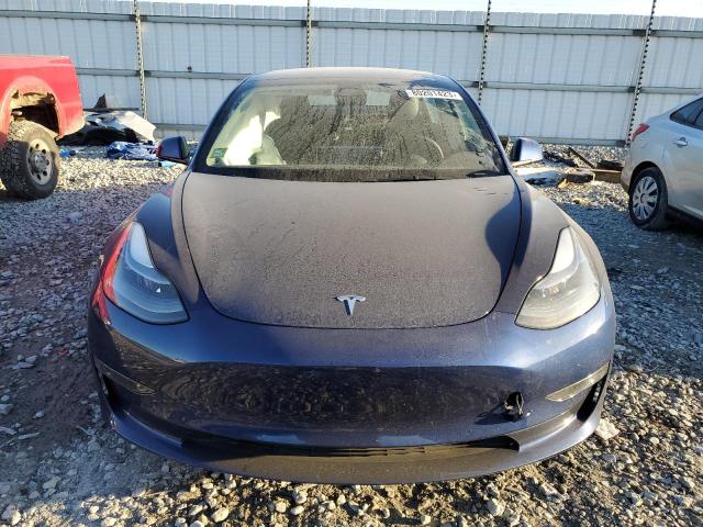 5YJ3E1EB8NF171893 - 2022 TESLA MODEL 3 BLUE photo 5