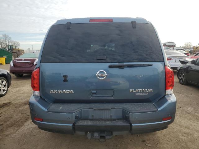 5N1BA0NF0CN609160 - 2012 NISSAN ARMADA SV BLUE photo 6