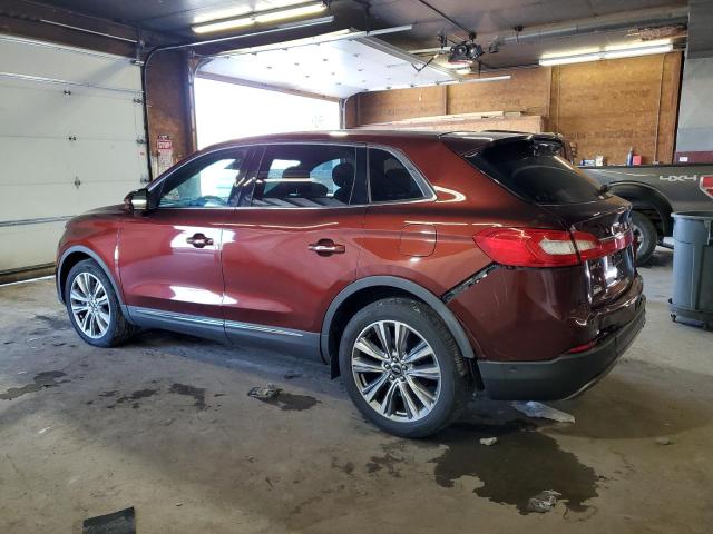 2LMPJ8LP3GBL29092 - 2016 LINCOLN MKX RESERVE Շագանակագույն լուսանկար 2