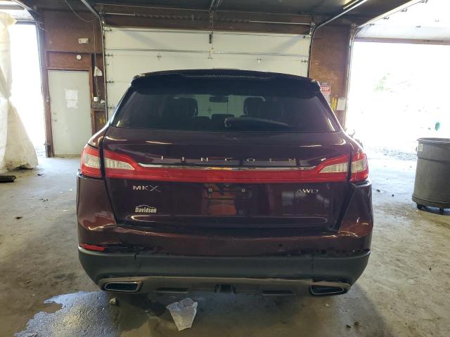 2LMPJ8LP3GBL29092 - 2016 LINCOLN MKX RESERVE Շագանակագույն լուսանկար 6