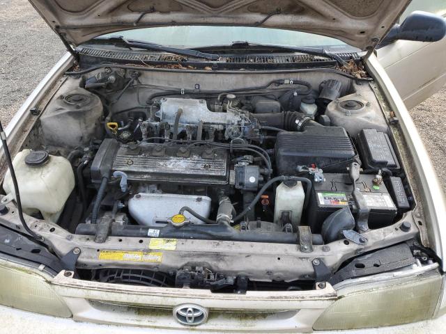 1NXBA02E9VZ635213 - 1997 TOYOTA COROLLA BASE ვერცხლისფერი ფოტო 11