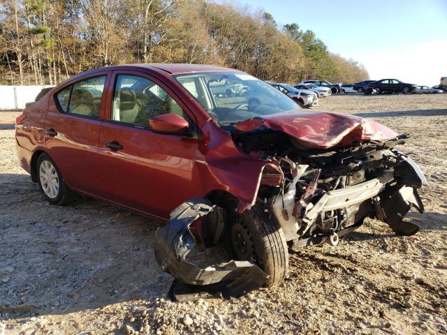 3N1CN7APXHL817495 - 2017 NISSAN VERSA S RED photo 4