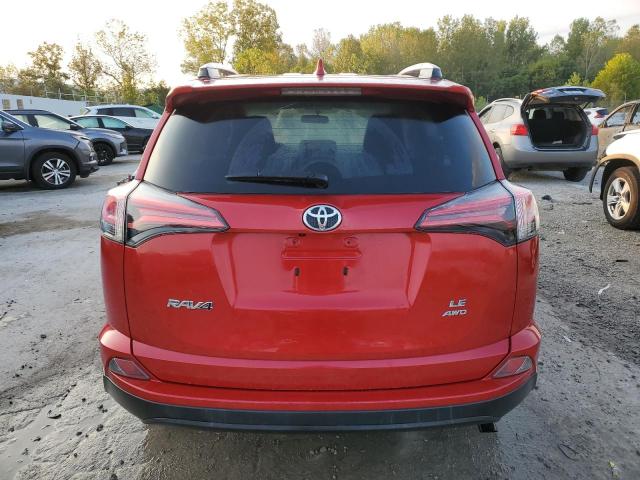 2T3BFREV7GW474551 - 2016 TOYOTA RAV4 LE RED photo 6