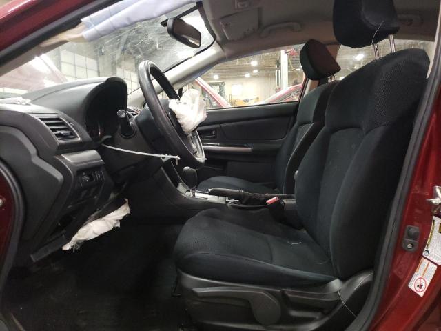 JF1GJAA64GH023593 - 2016 SUBARU IMPREZA RED photo 7