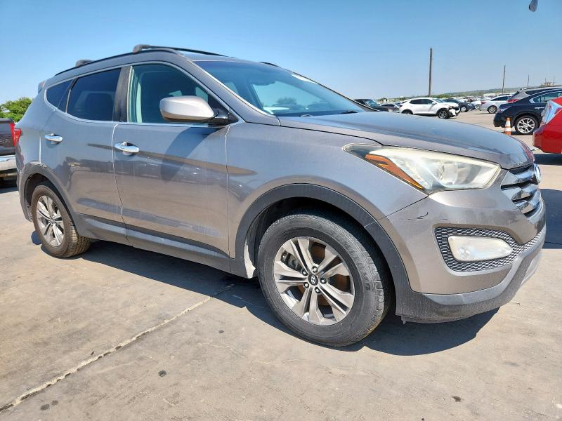 5XYZU3LB2FG297317 - 2015 HYUNDAI SANTA FE S GRAY photo 4