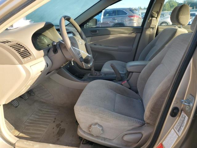 JTDBE32K620133259 - 2002 TOYOTA CAMRY LE BEIGE photo 7