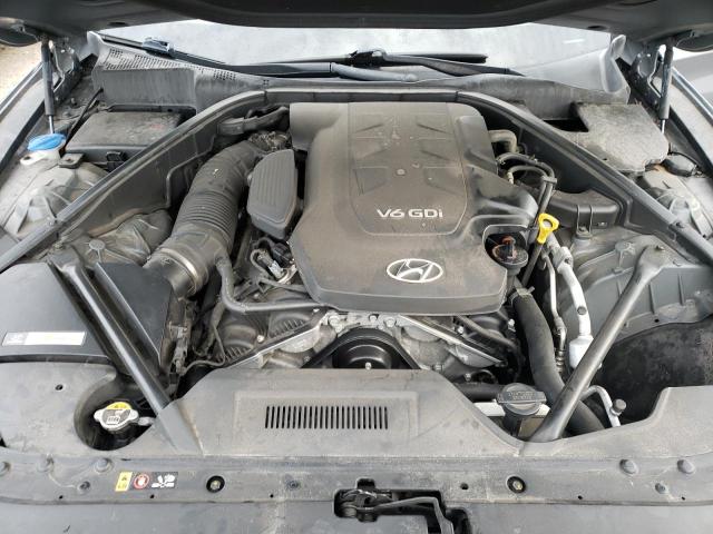 KMHGN4JE5FU068907 - 2015 HYUNDAI GENESIS 3.8L GRAY photo 11