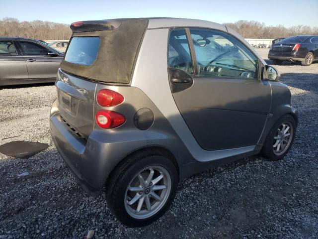 WMEEK31X29K224886 - 2009 SMART FORTWO PASSION GRAY photo 3