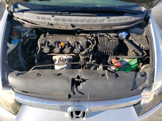 1HGFA16866L073151 - 2006 HONDA CIVIC EX SILVER photo 11