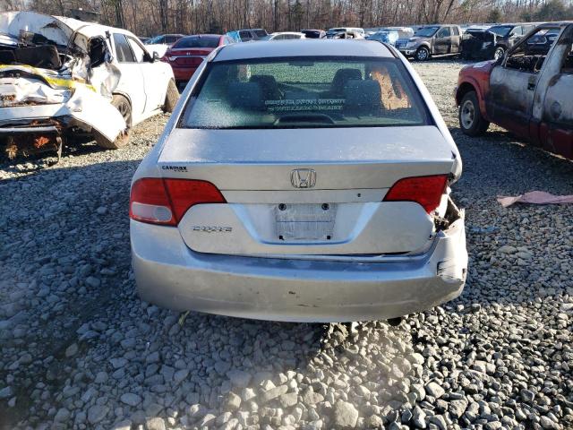 1HGFA16866L073151 - 2006 HONDA CIVIC EX SILVER photo 6