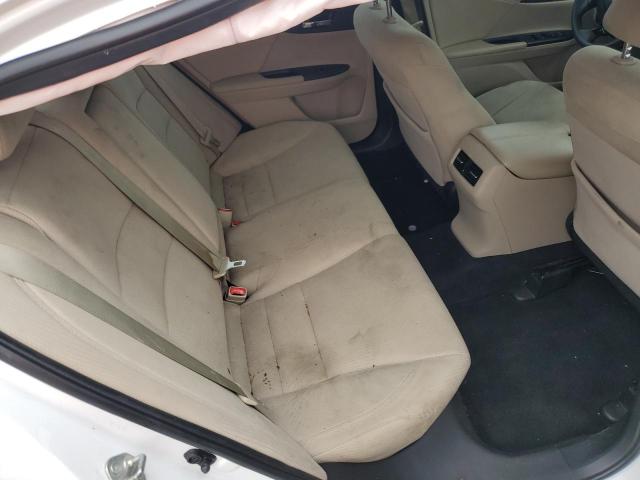 1HGCR2F06GA016005 - 2016 HONDA ACCORD EX WHITE photo 10