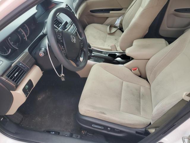 1HGCR2F06GA016005 - 2016 HONDA ACCORD EX WHITE photo 7