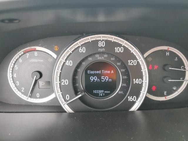 1HGCR2F06GA016005 - 2016 HONDA ACCORD EX WHITE photo 9