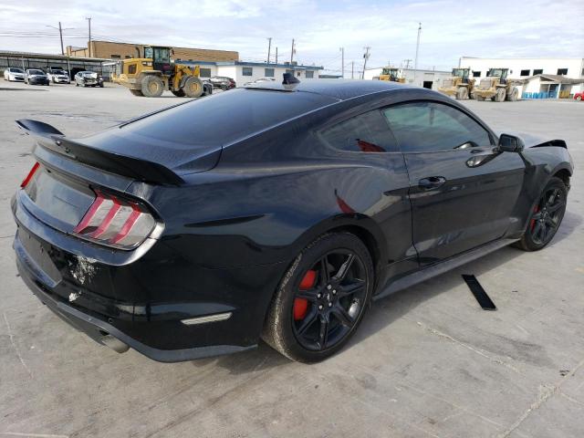 1FA6P8TH0L5146174 - 2020 FORD MUSTANG BLACK photo 3