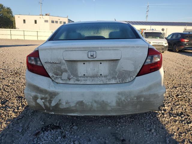19XFB2F50CE384747 - 2012 HONDA CIVIC LX WHITE photo 6