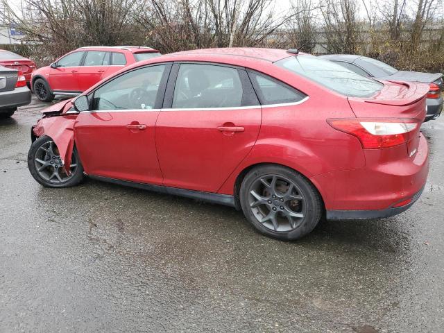 1FAHP3J29CL302413 - 2012 FORD FOCUS TITANIUM RED photo 2