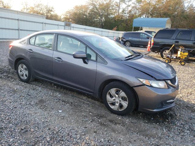 19XFB2F50FE121405 - 2015 HONDA CIVIC LX GRAY photo 4