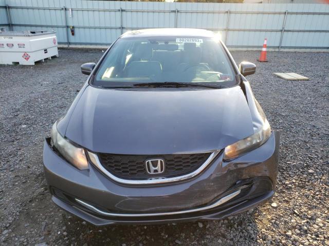 19XFB2F50FE121405 - 2015 HONDA CIVIC LX GRAY photo 5