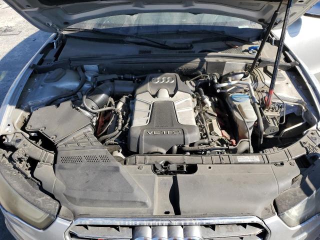 WAUCGAFR3DA006781 - 2013 AUDI S5 PREMIUM PLUS فضي صورة 11