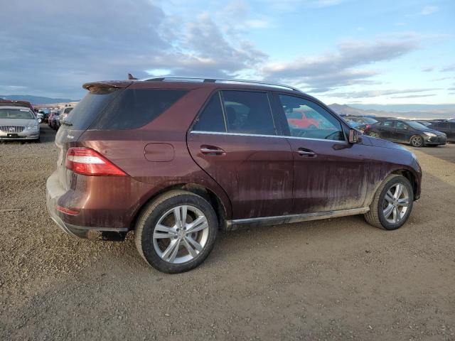 4JGDA5HB2DA156683 - 2013 MERCEDES-BENZ ML 350 4MATIC BROWN photo 3