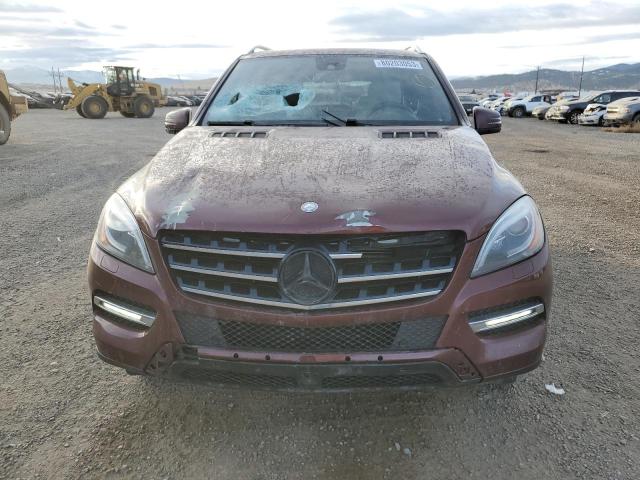 4JGDA5HB2DA156683 - 2013 MERCEDES-BENZ ML 350 4MATIC BROWN photo 5