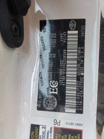 4T1BF1FK2HU328588 - 2017 TOYOTA CAMRY LE WHITE photo 12