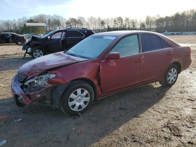 4T1BE30K74U374791 - 2004 TOYOTA CAMRY LE RED photo 1