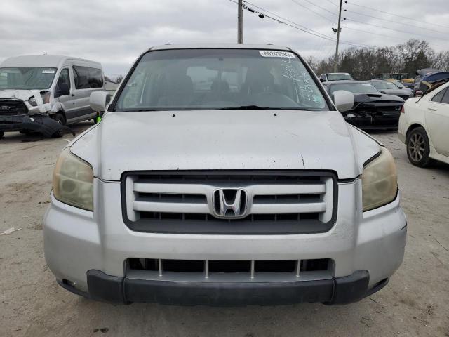 5FNYF284X7B003634 - 2007 HONDA PILOT EX SILVER photo 5