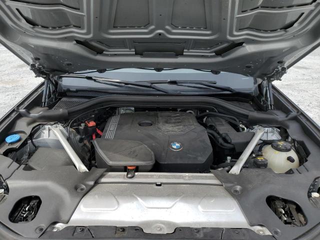 5UXTY3C06L9D68526 - 2020 BMW X3 SDRIVE30I SILVER photo 12