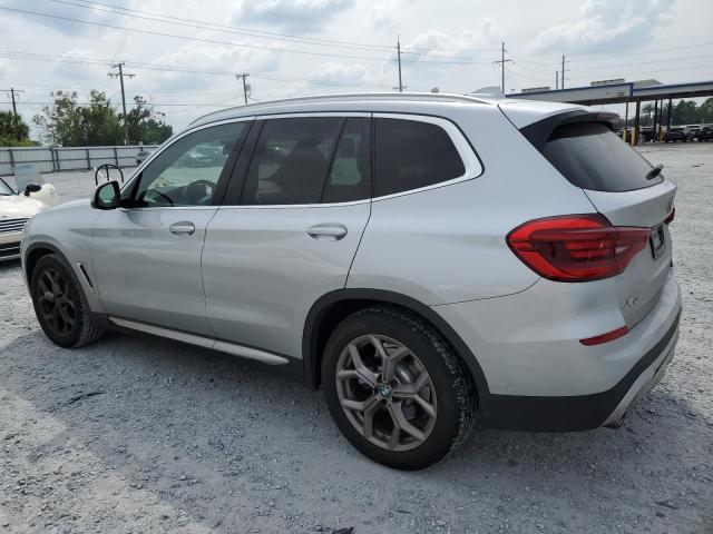 5UXTY3C06L9D68526 - 2020 BMW X3 SDRIVE30I SILVER photo 2