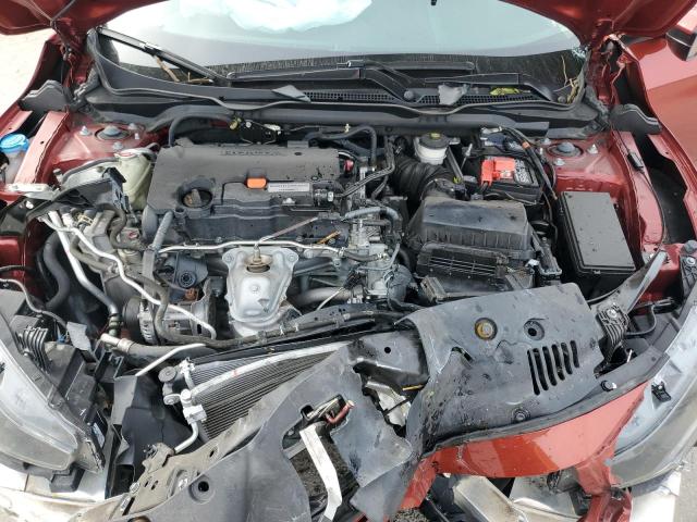 2HGFC2F67MH548900 - 2021 HONDA CIVIC LX RED photo 11